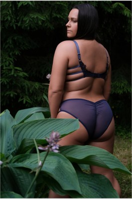 Бра "Lace you"; Цвет: Голубика
