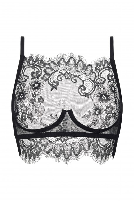 Бра "Lace you" ; цвет: Чёрный