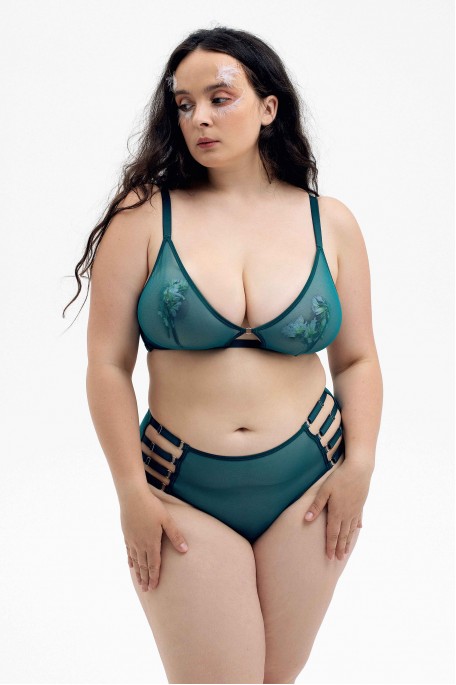 Трусы классика "Сила" Plus size; Цвет: Хвойный